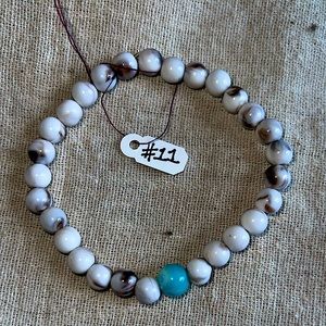 Multi-Color Handmade Beaded Bracelet (#11)